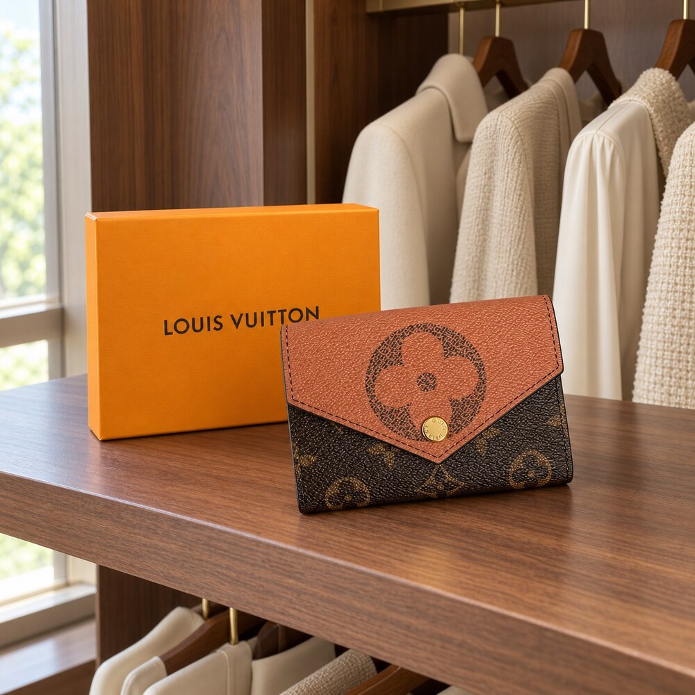 Louis Vuitton Monogram Giant Reverse Envelope Card Holder - Picture 4 of 6